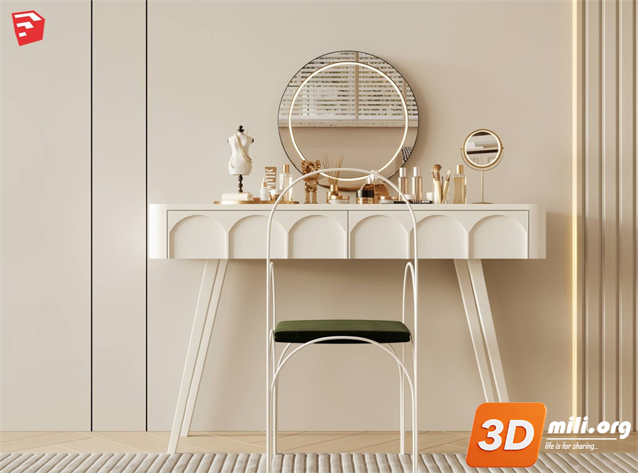 Dressing Table Skp Files 